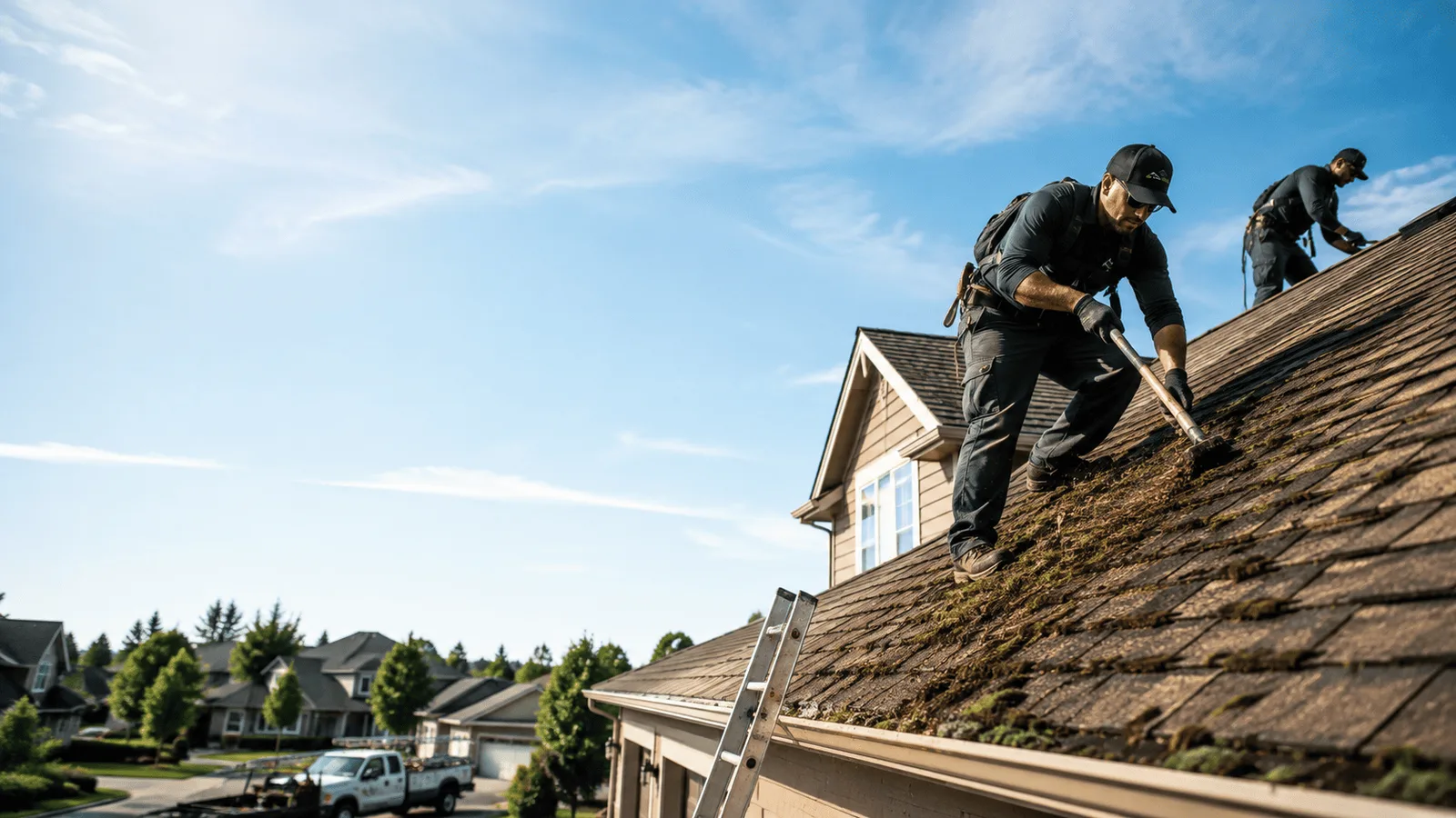 Roof Moss Removal in Forreston, TX near me